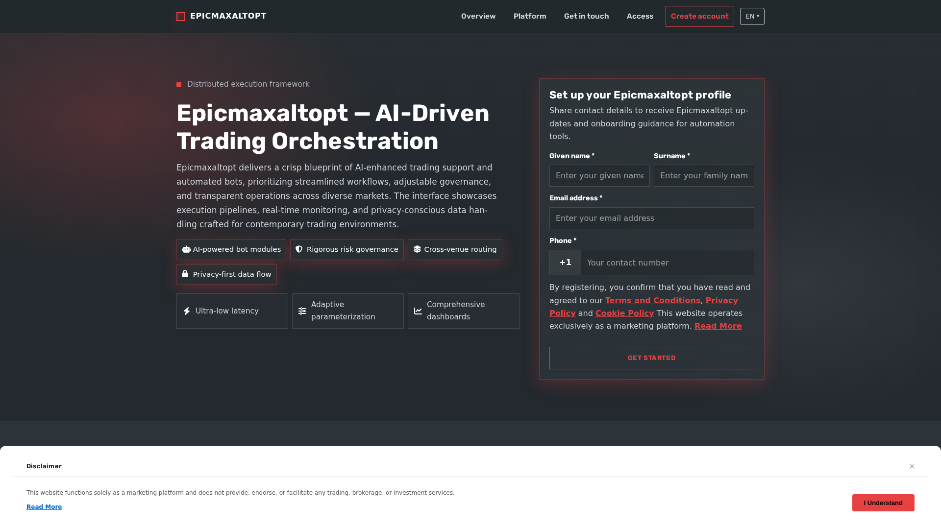 Screenshot of epicmaxaltopt.pro