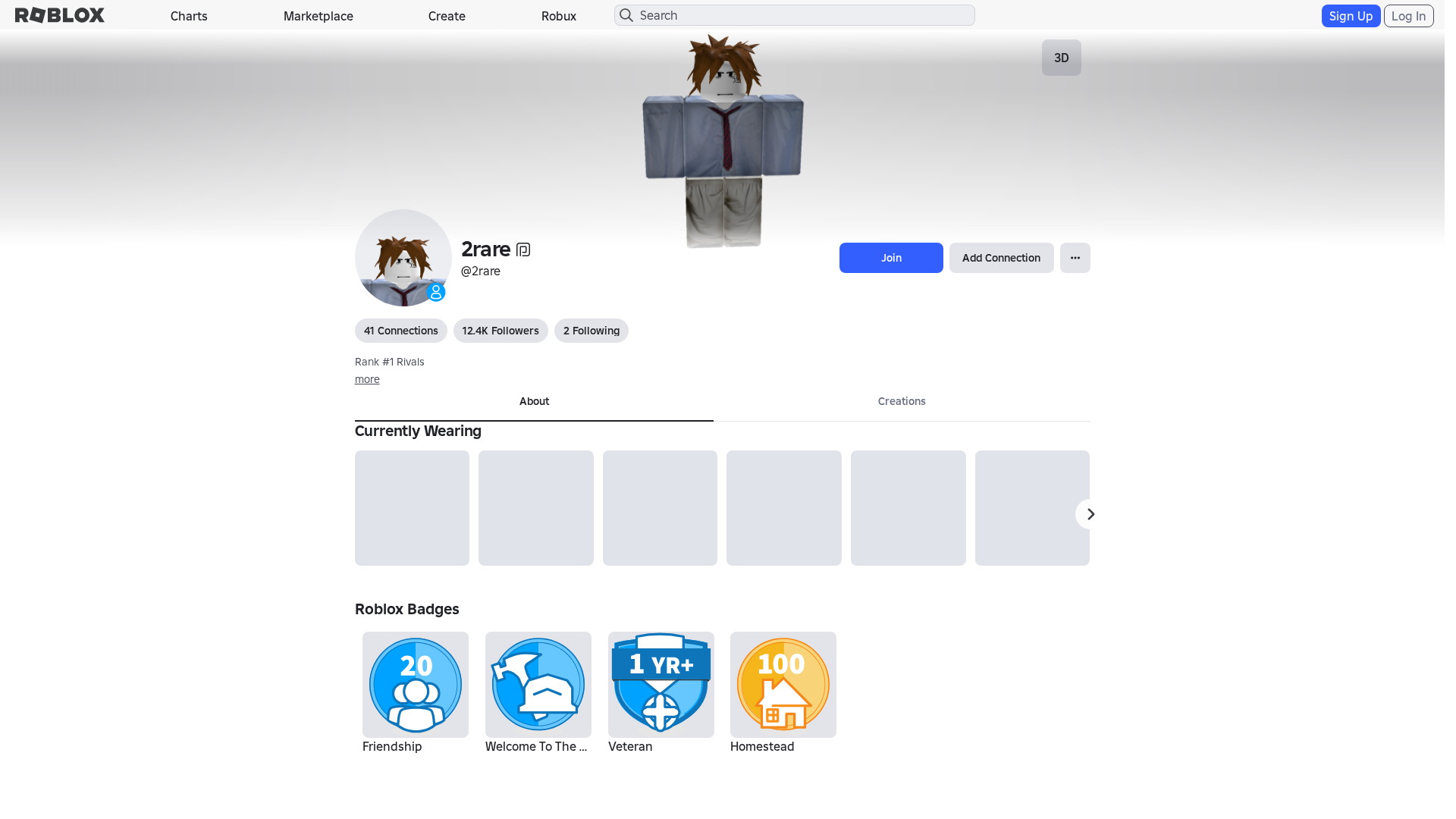 Screenshot of www.roblox.com.mu
