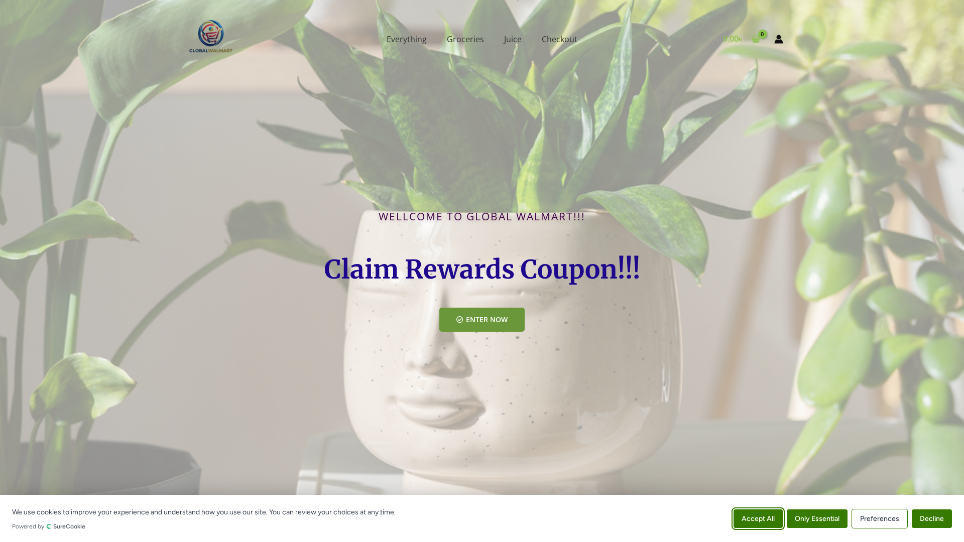 Screenshot of globalwalmart.xyz