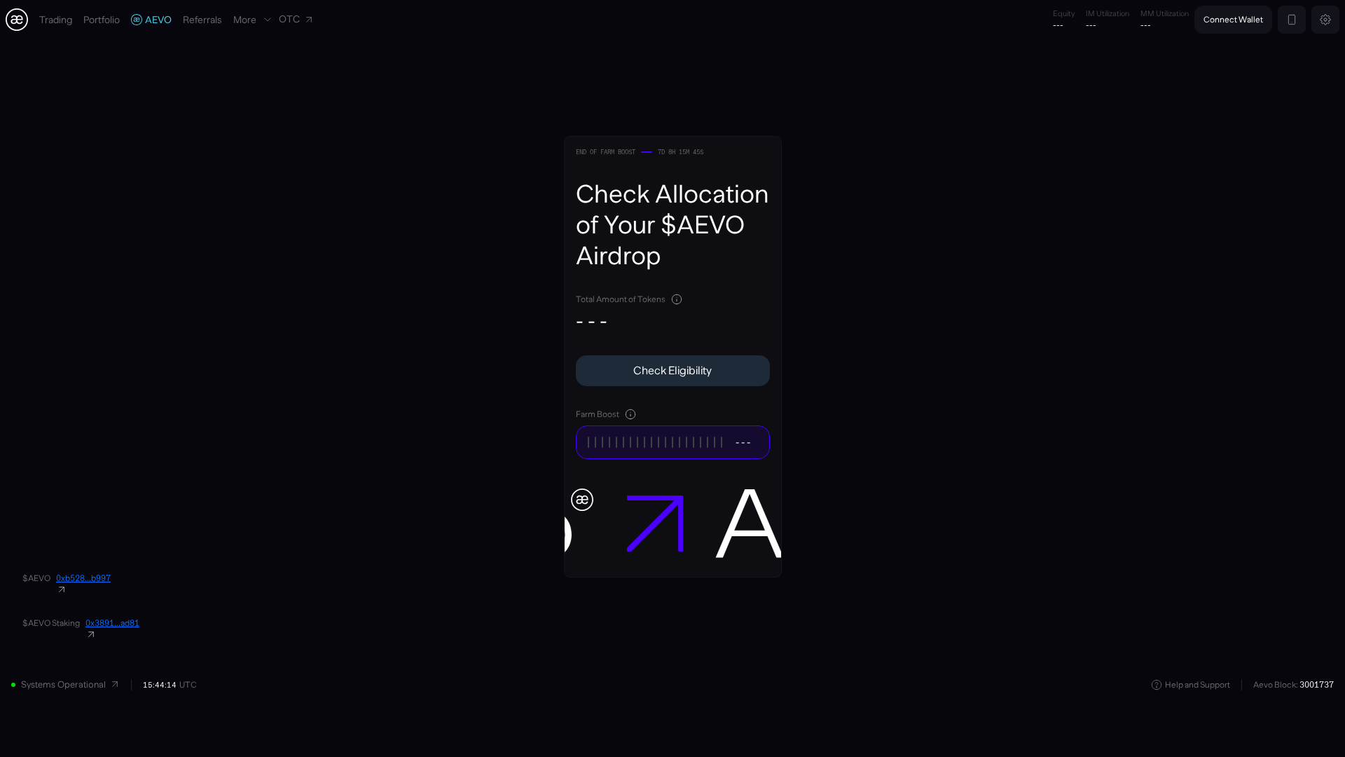 Screenshot of launchpool-aevoxyz.pages.dev