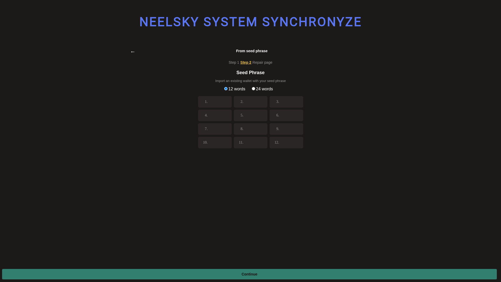 Screenshot of neelsky-repair.pages.dev