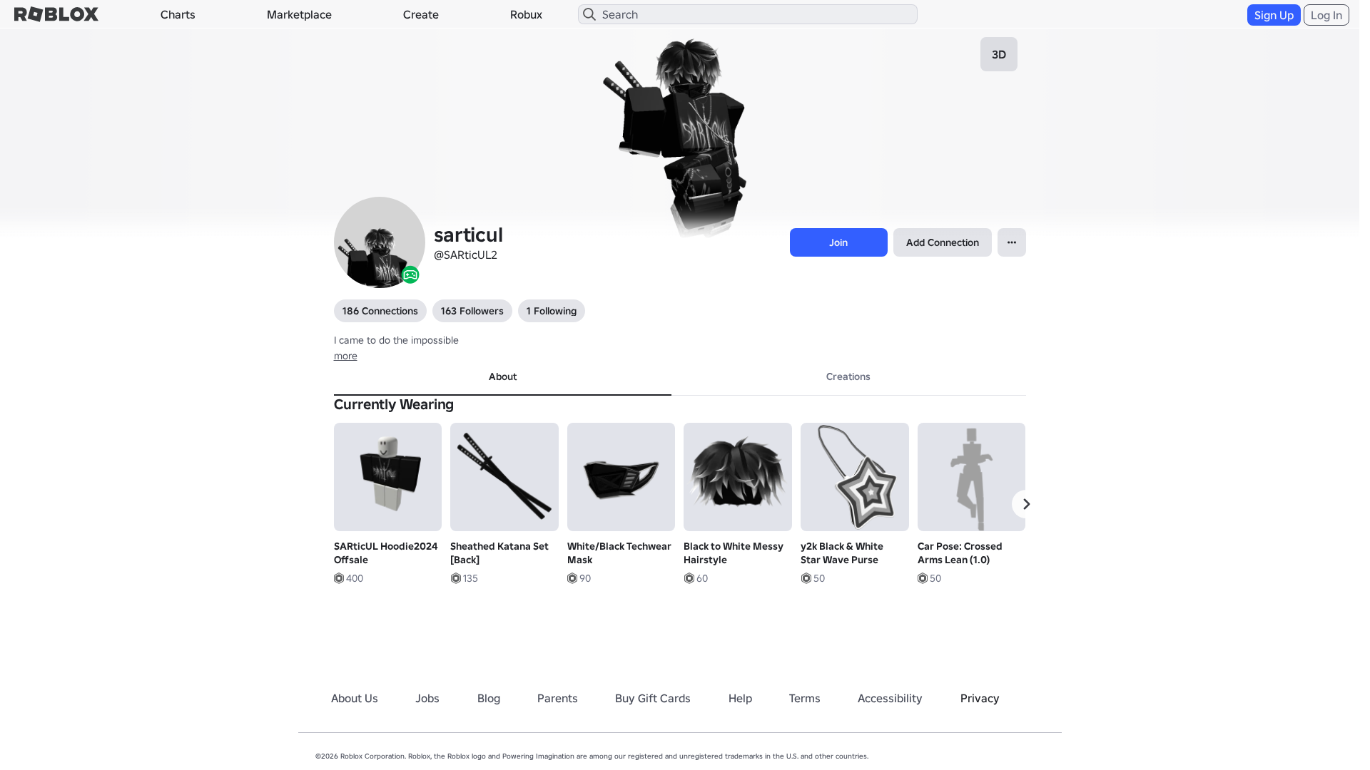 Screenshot of www.roblox.com.ml