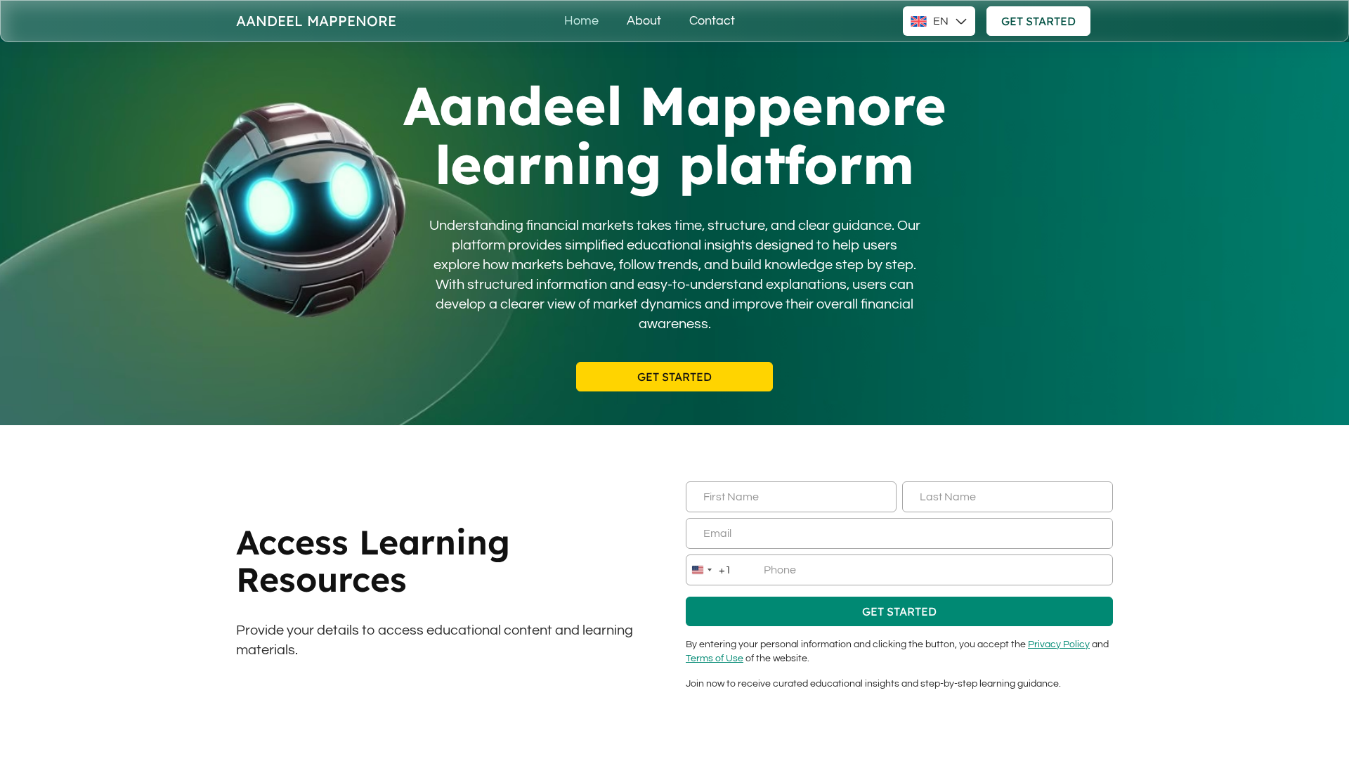 Screenshot of aandeelmappenore.company