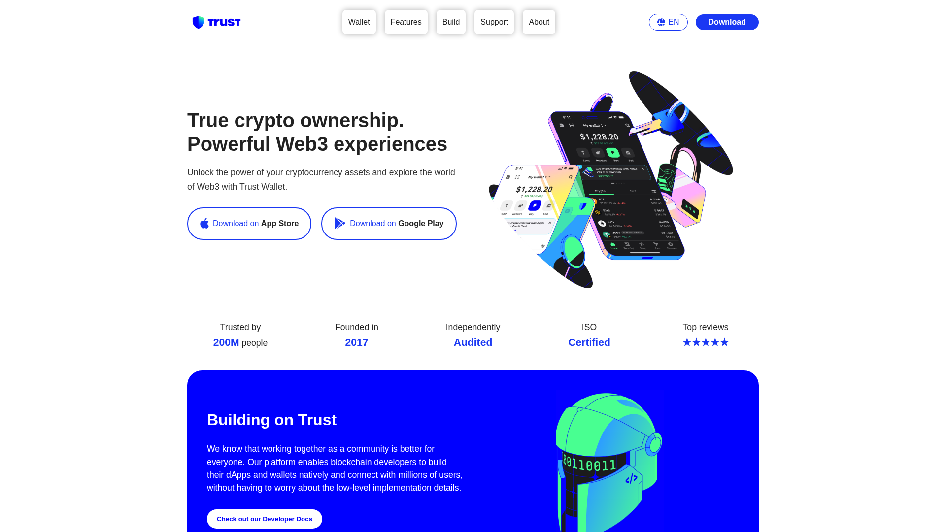 Screenshot of www.trust-wallet-cloned-beige.vercel.app
