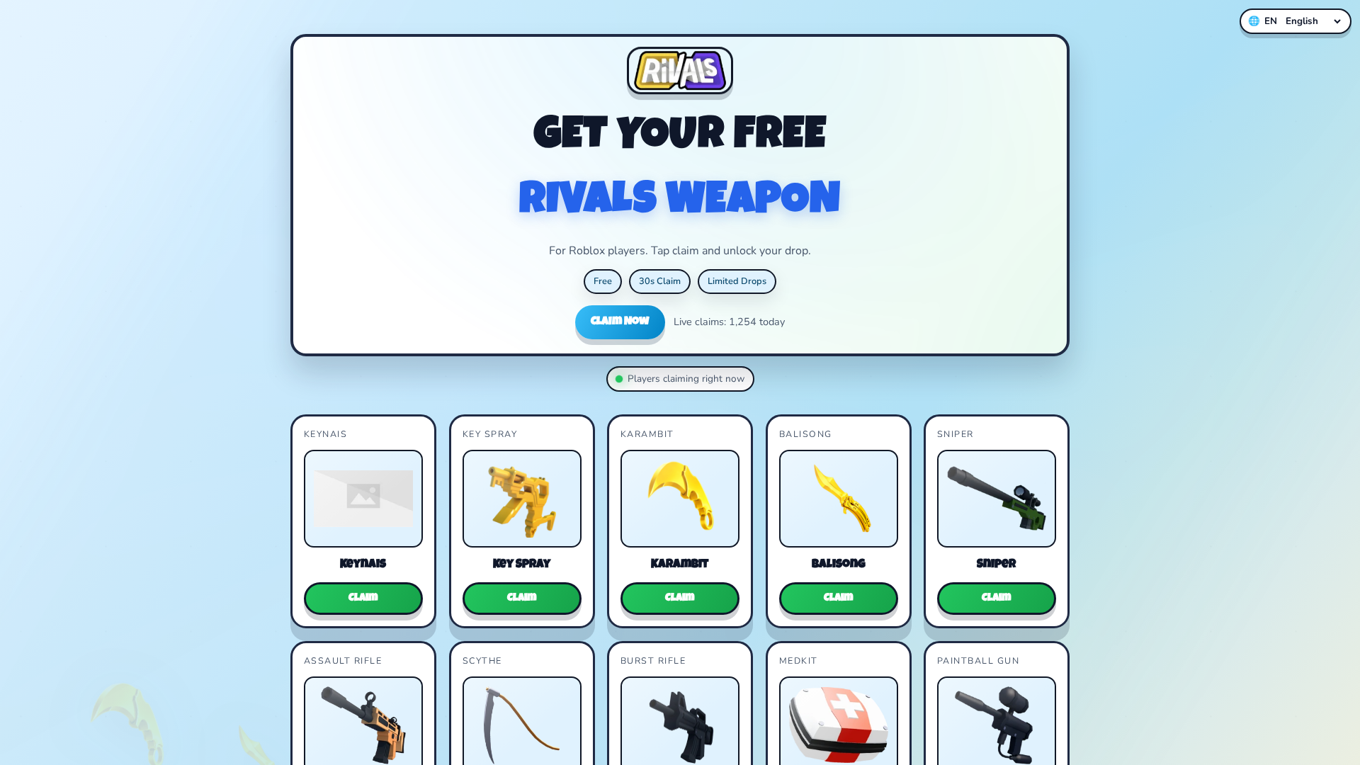 Screenshot of rivalsfreeroblox.pages.dev