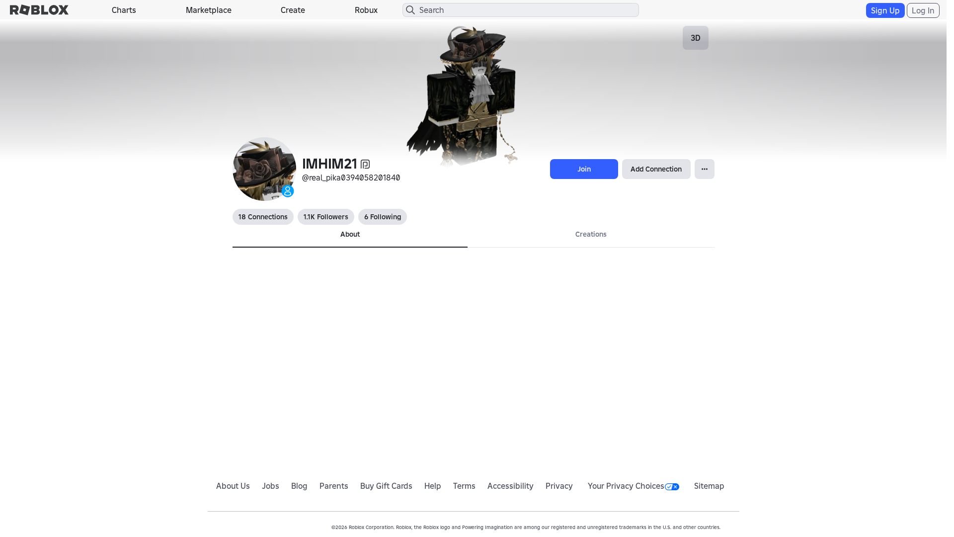 Screenshot of www.roblox.com.et