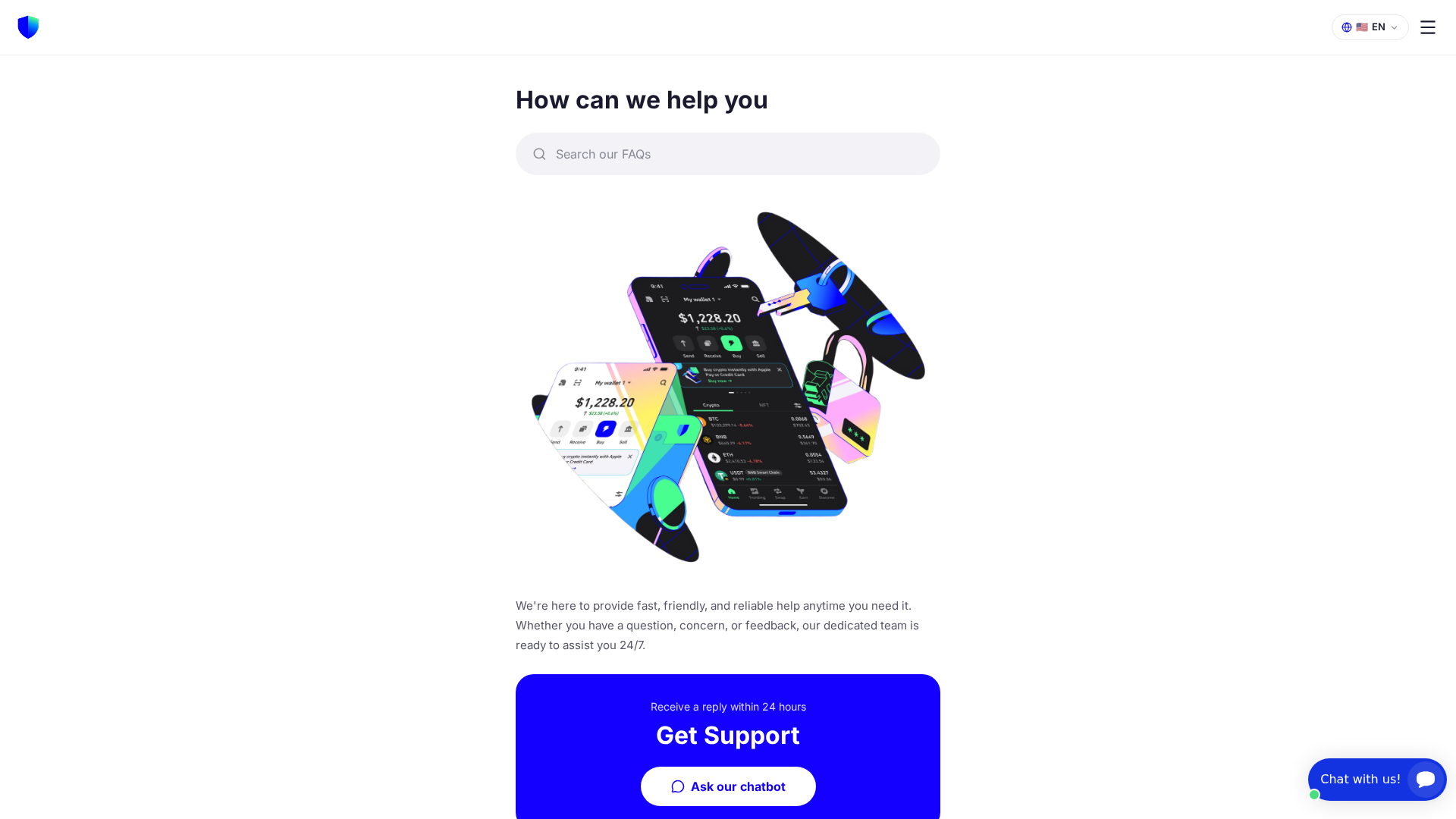 Screenshot of trustsupport.net