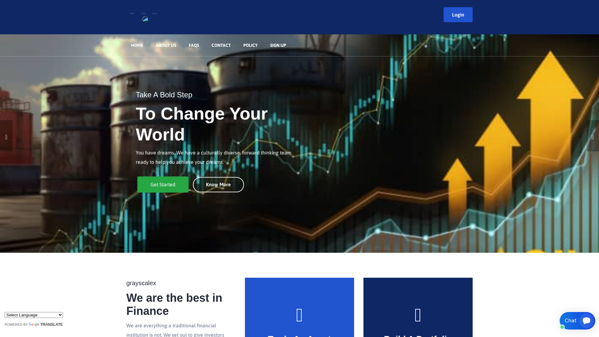 Screenshot of grayscalex.com
