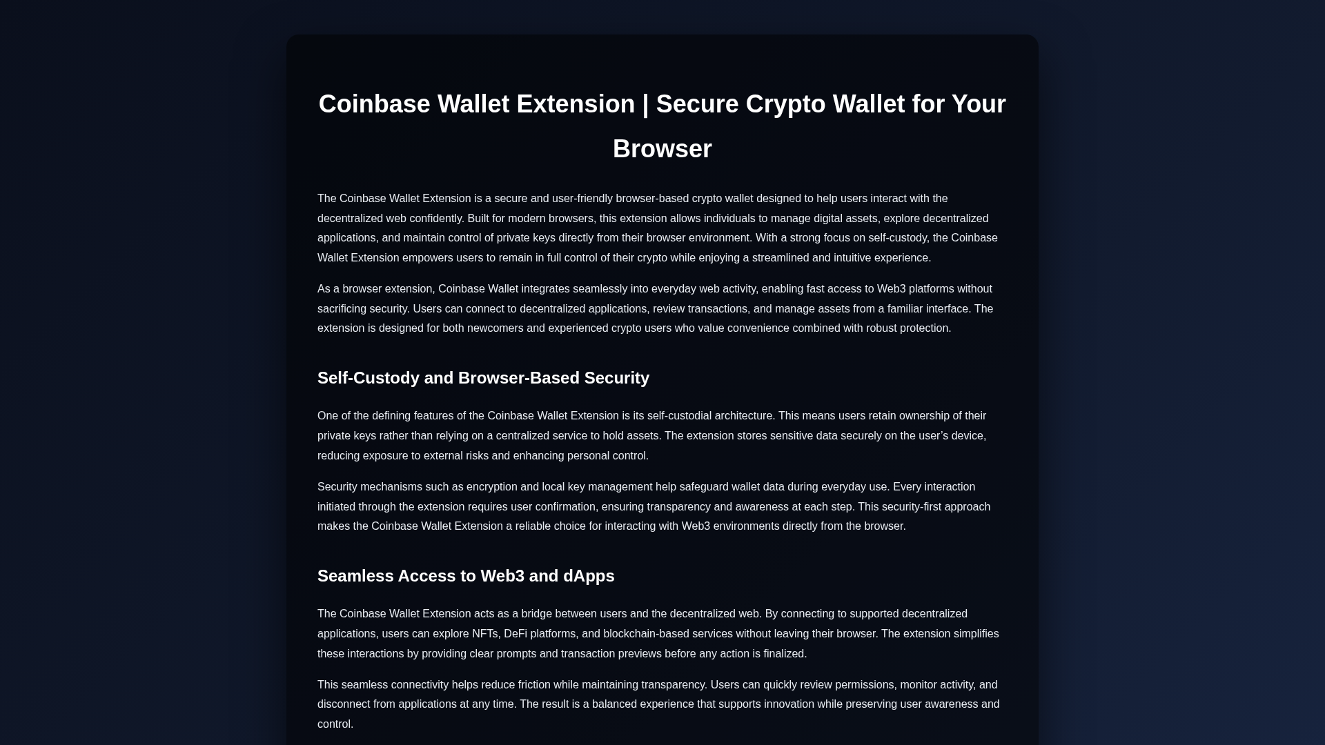 Screenshot of coinbase-extension-wallet.blogspot.com