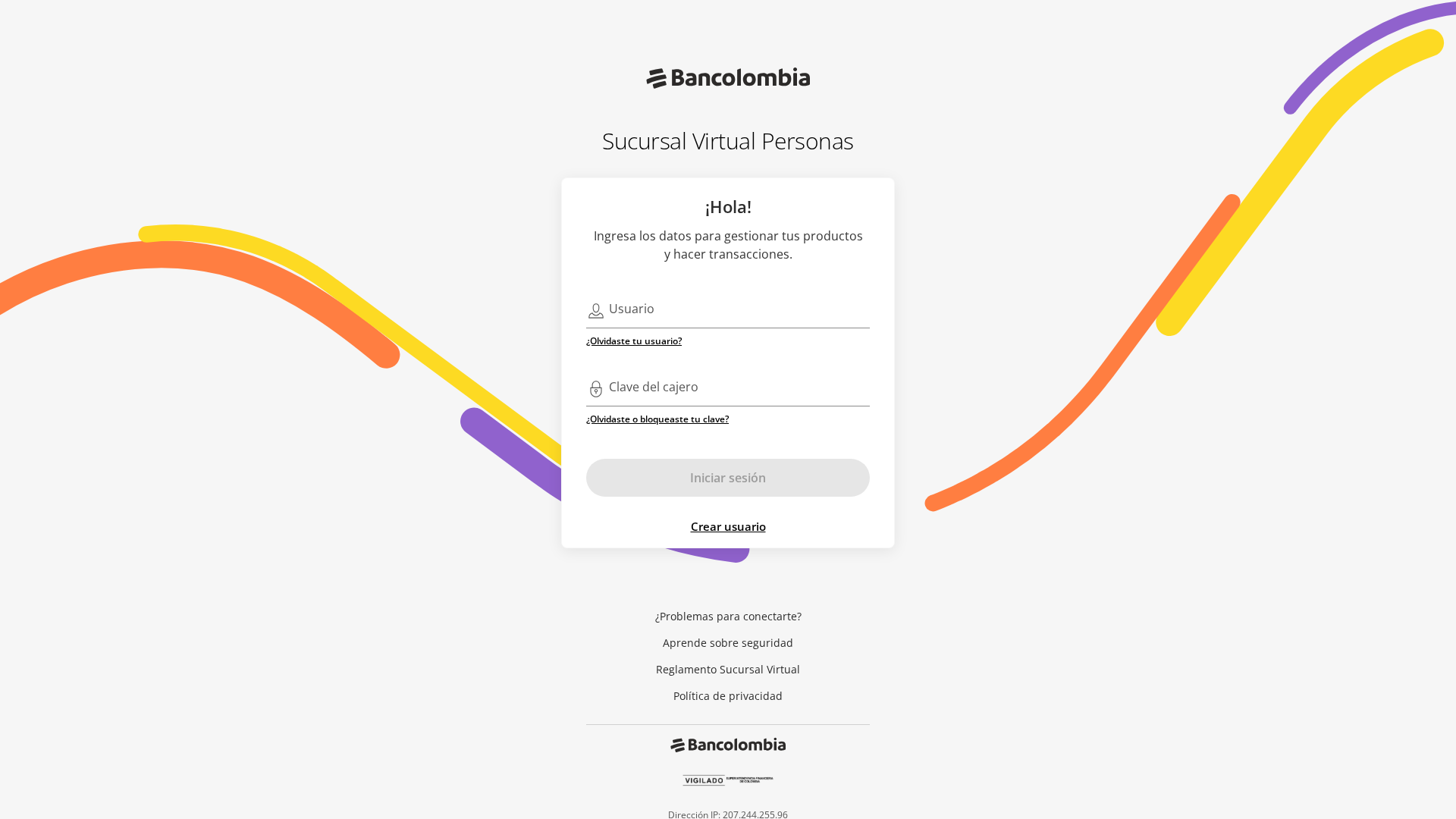 Screenshot of securebcolombiadiff.com