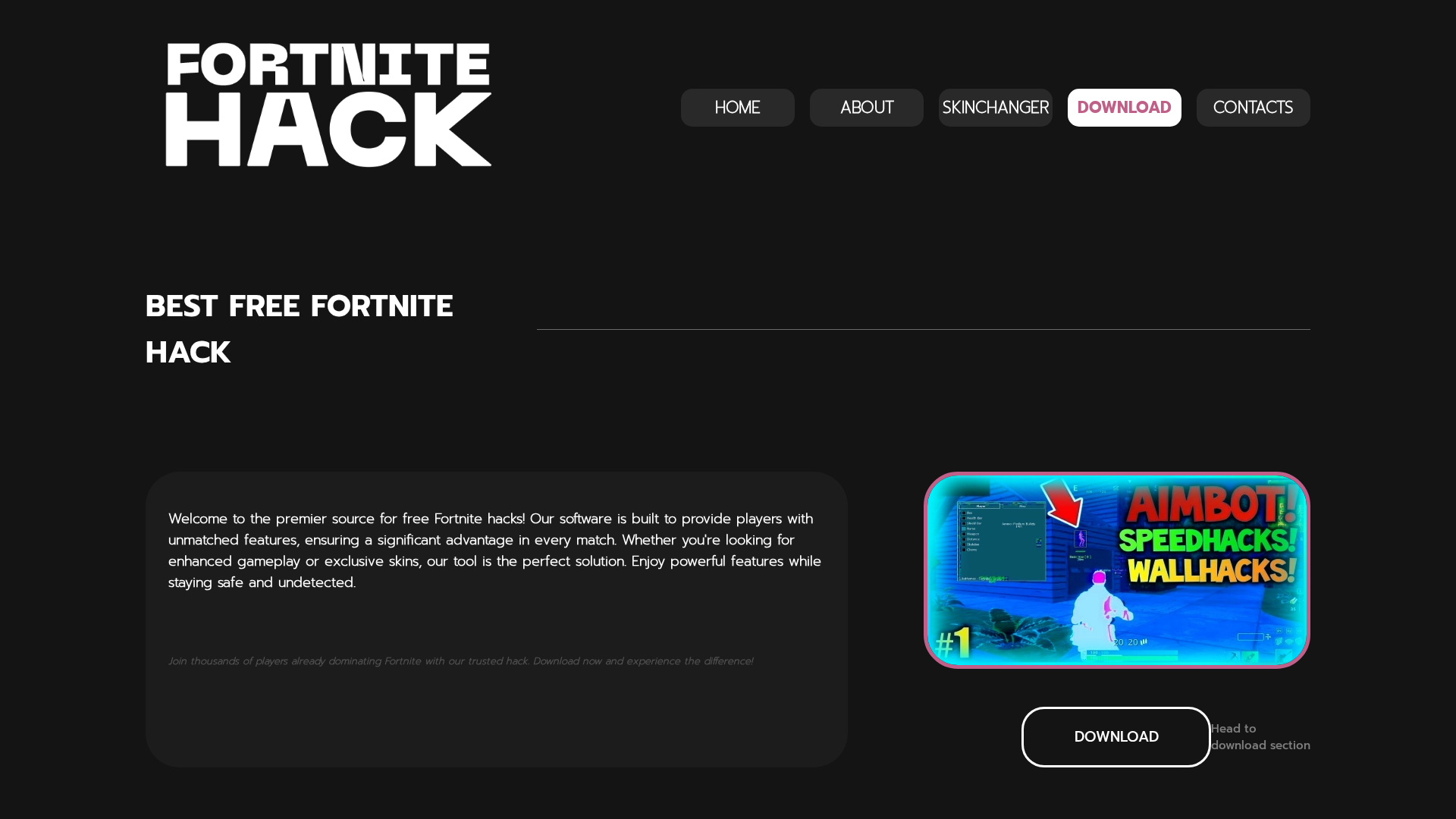 Screenshot of fortniteaim.com