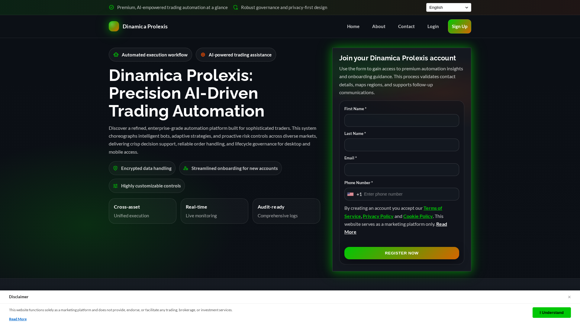 Screenshot of dinamicaprolexis.digital