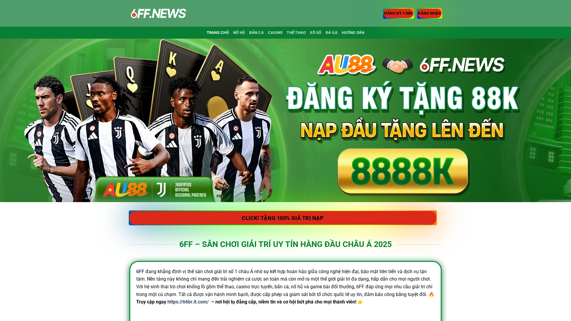 Screenshot of 66br.it.com