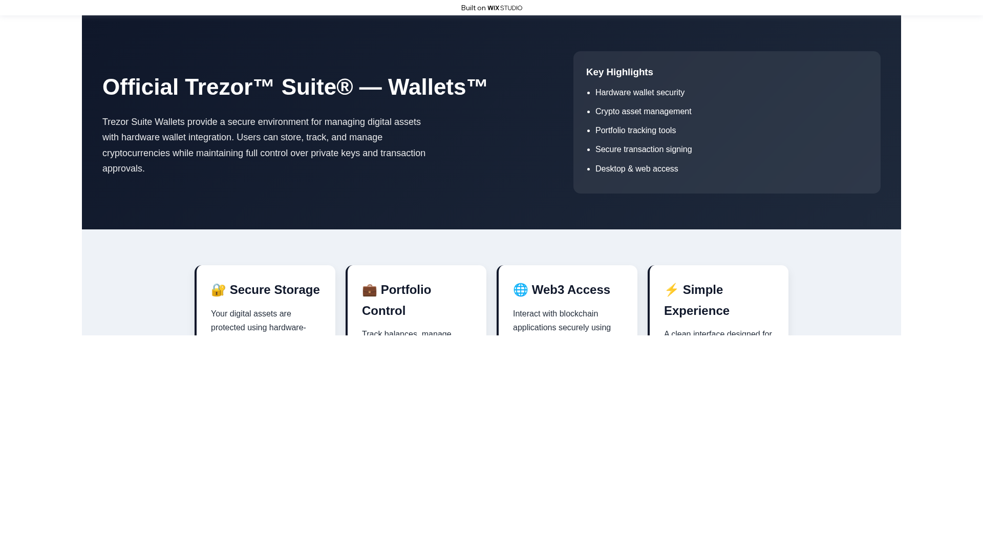 Screenshot of official-trzxxor.wixstudio.com
