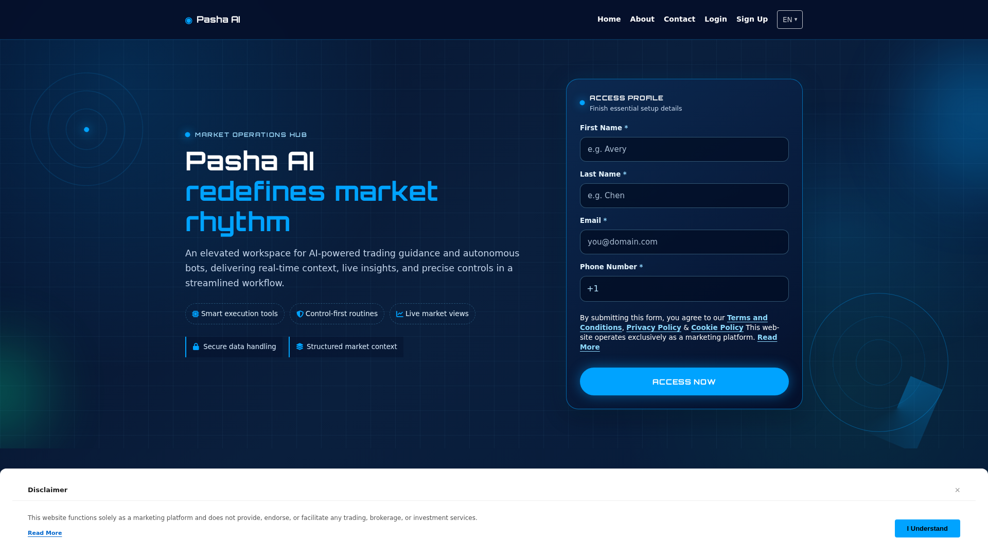Screenshot of pashaai.digital