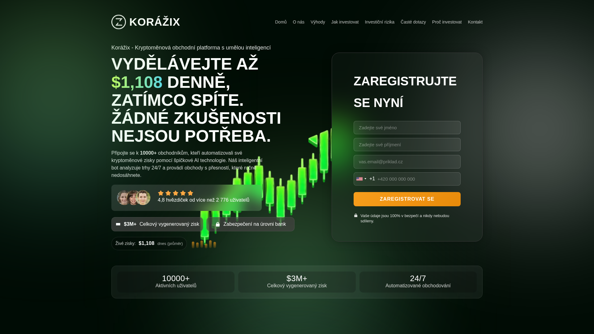 Screenshot of korazix.net