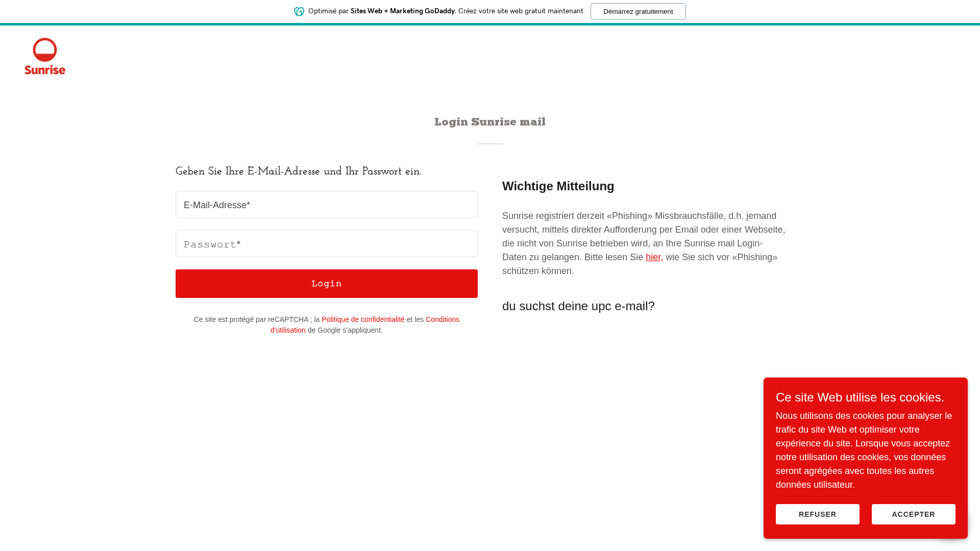 Screenshot of site-q6wb655wk.godaddysites.com