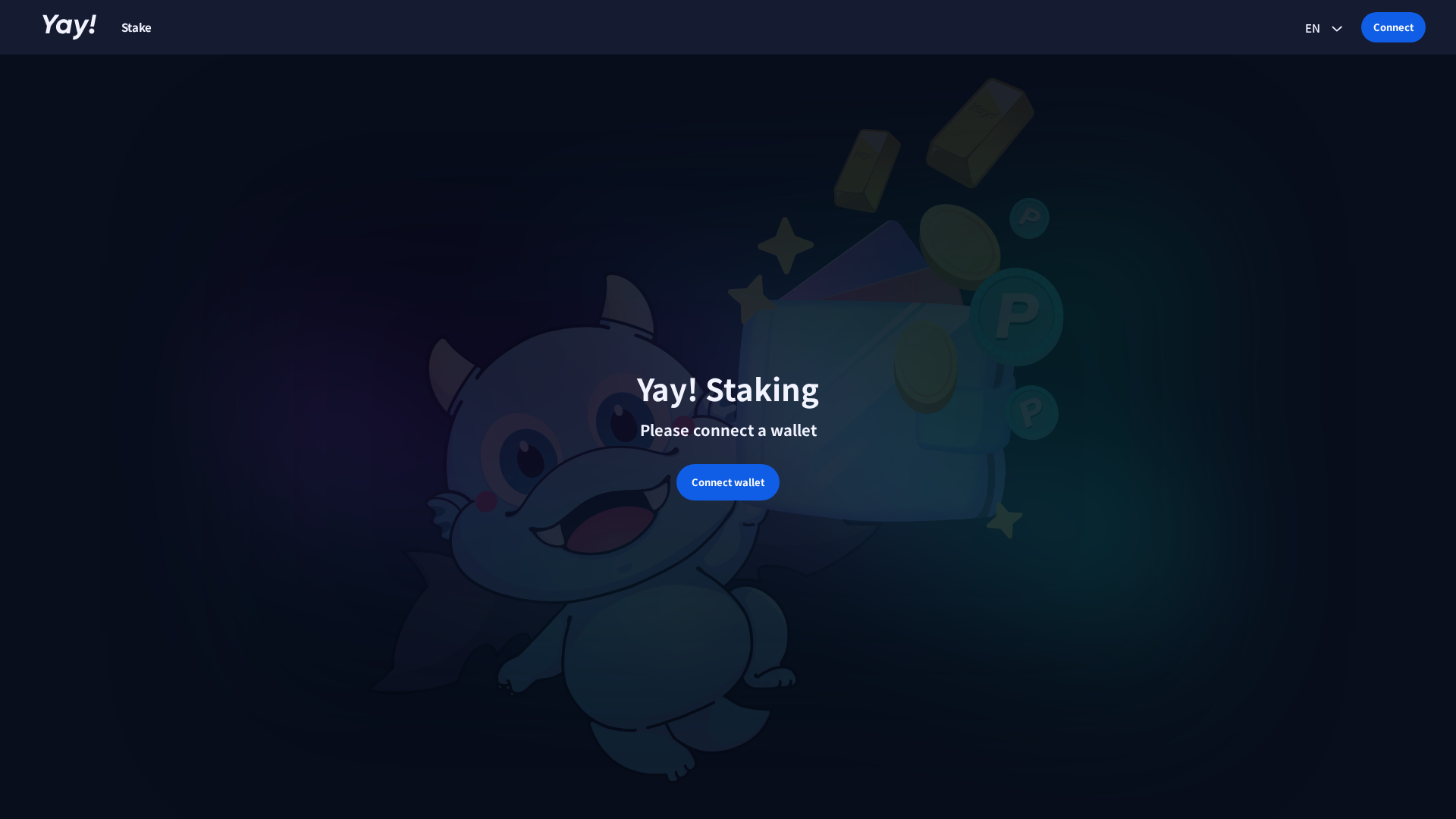 Screenshot of earn-yayspace.pages.dev
