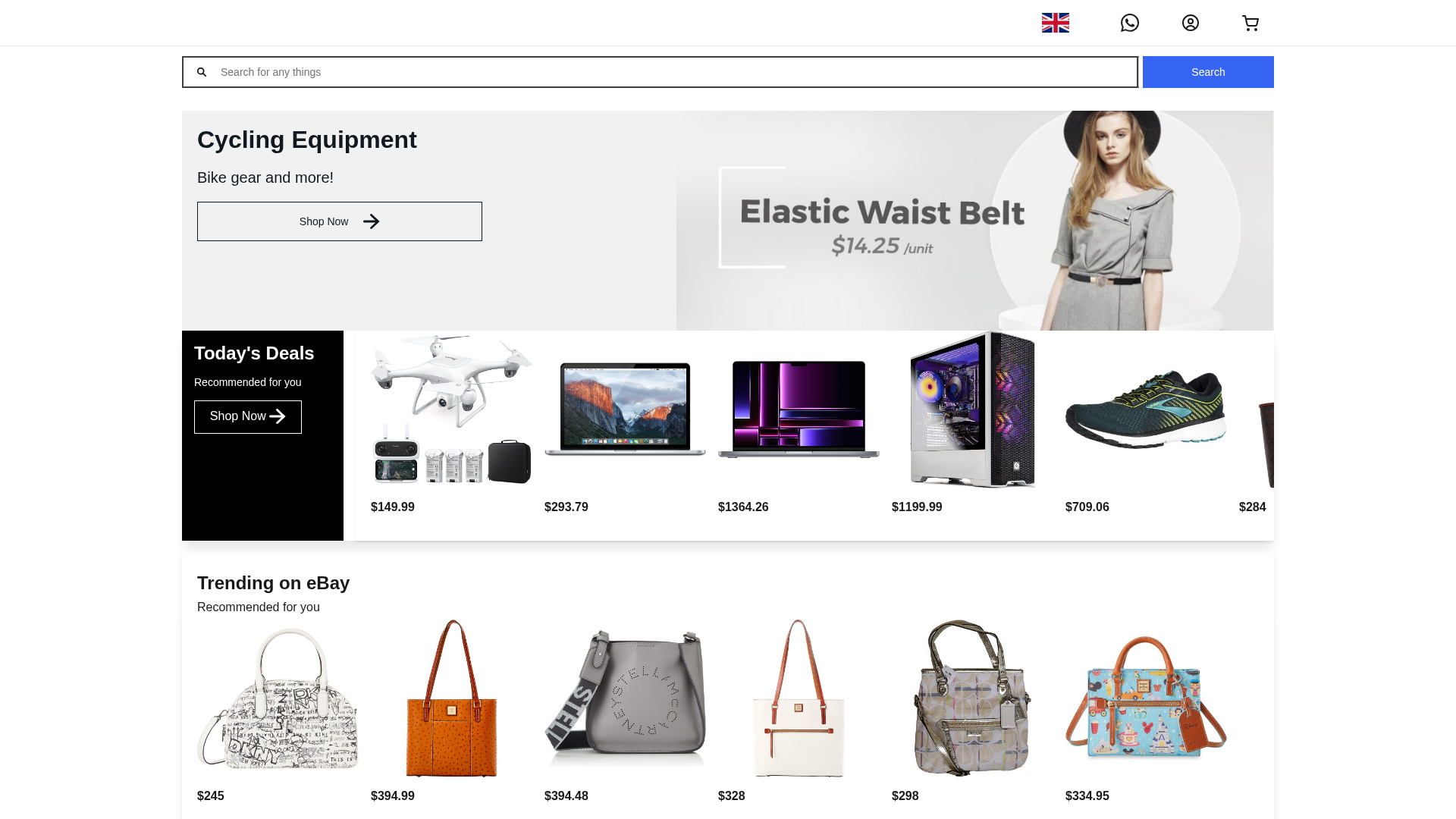 Screenshot of ebay-wholesale.com