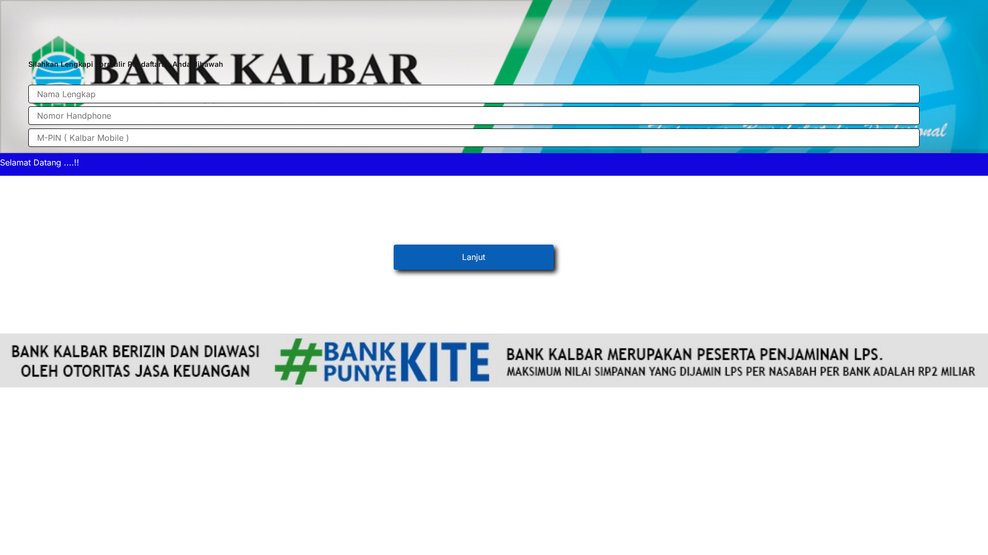 Screenshot of klbrinfo2025.web.app