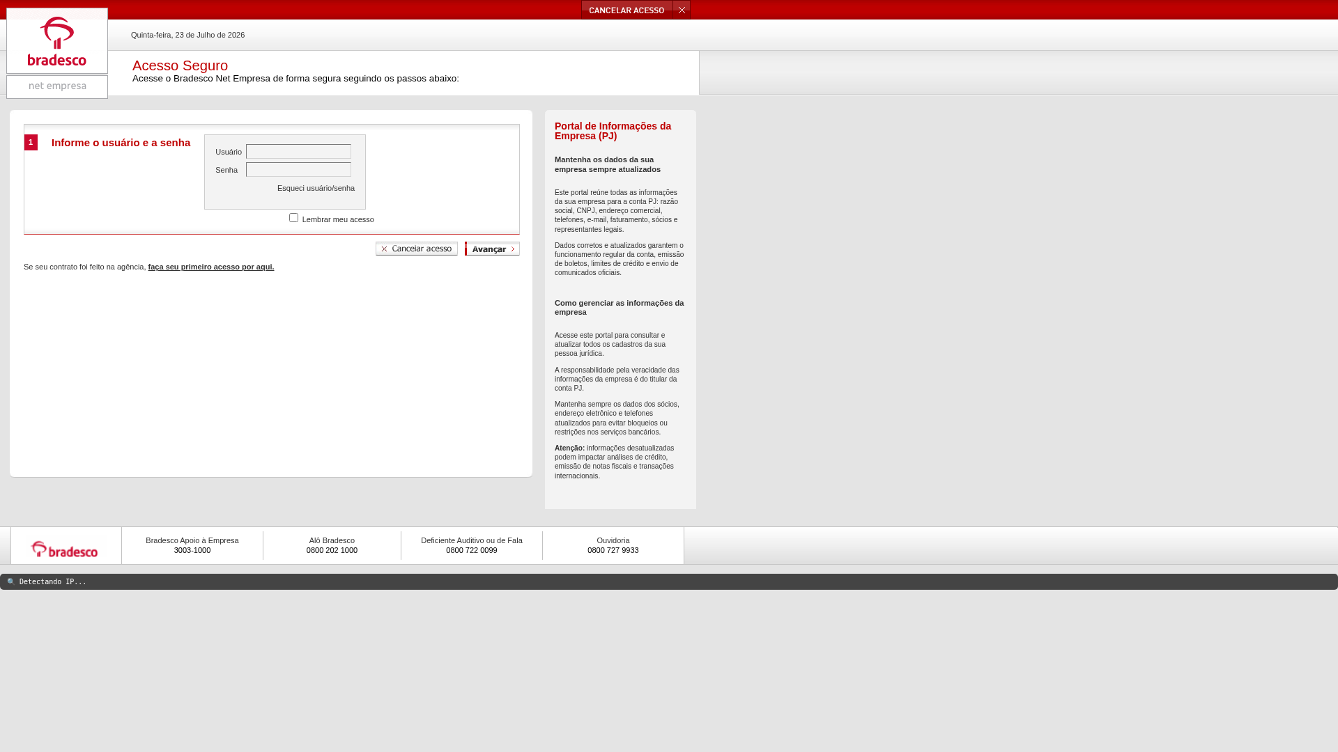 Screenshot of netempresa-bia.app
