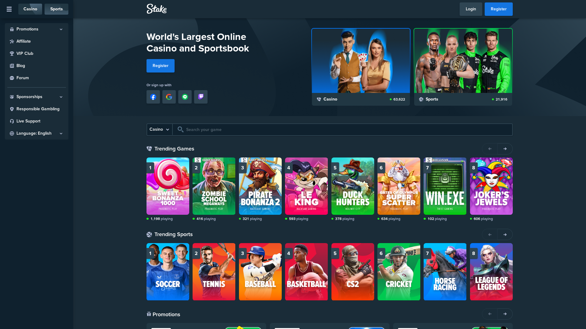 Screenshot of getstake.pro