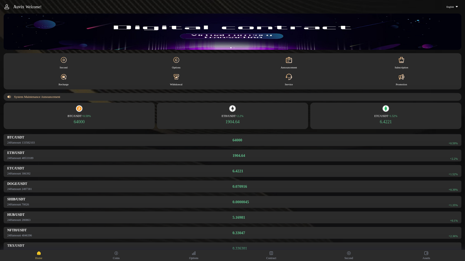 Screenshot of h5.auvix.xyz
