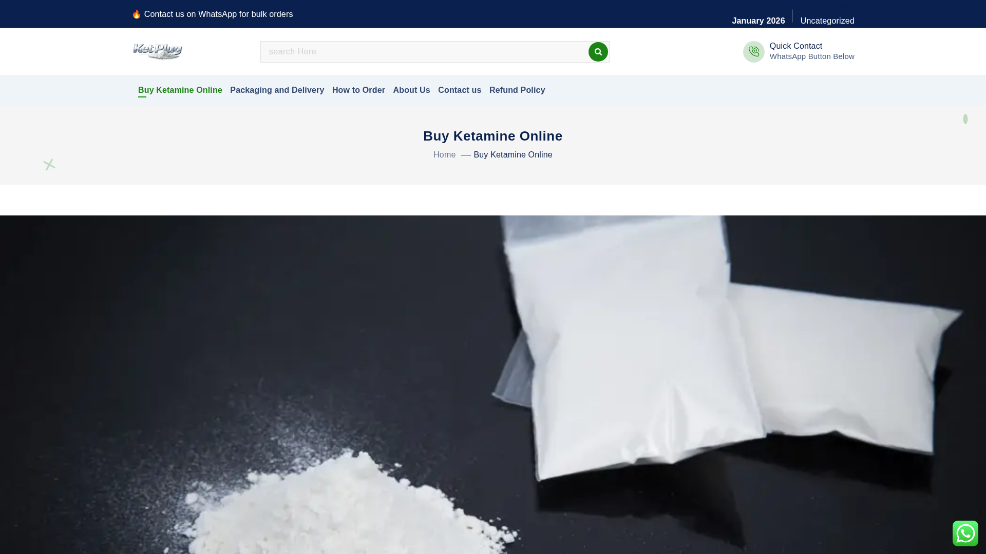 Screenshot of buyketaminepowderonline.com