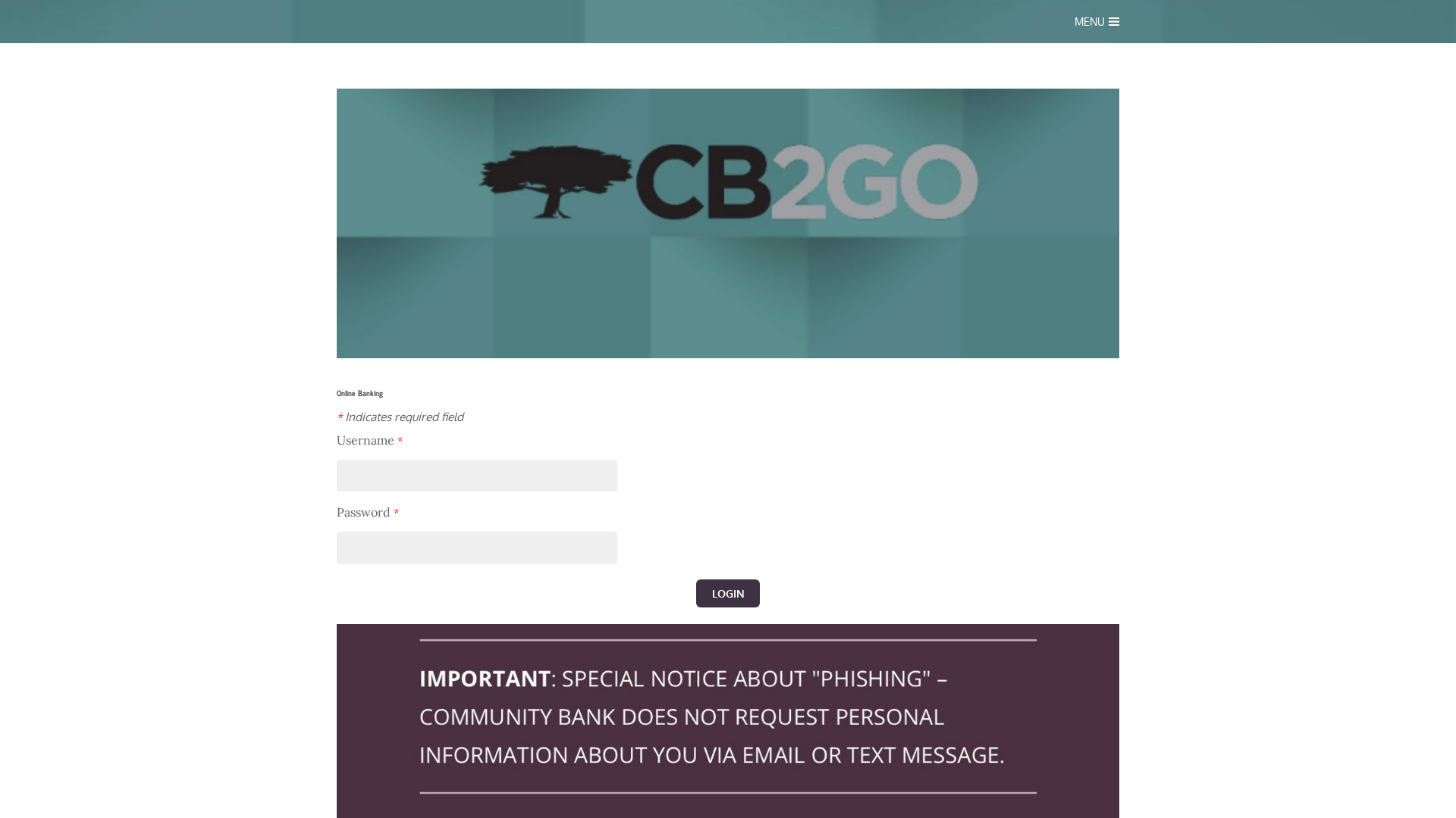 Screenshot of cb2gosecure.weebly.com