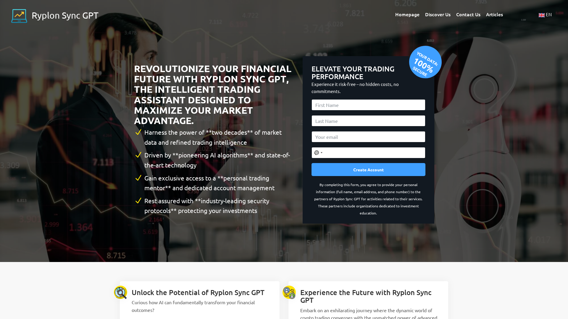 Screenshot of ryplonsync-gpt.net