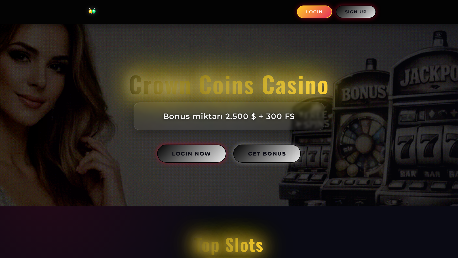 Screenshot of crowncoins-casinoca.com