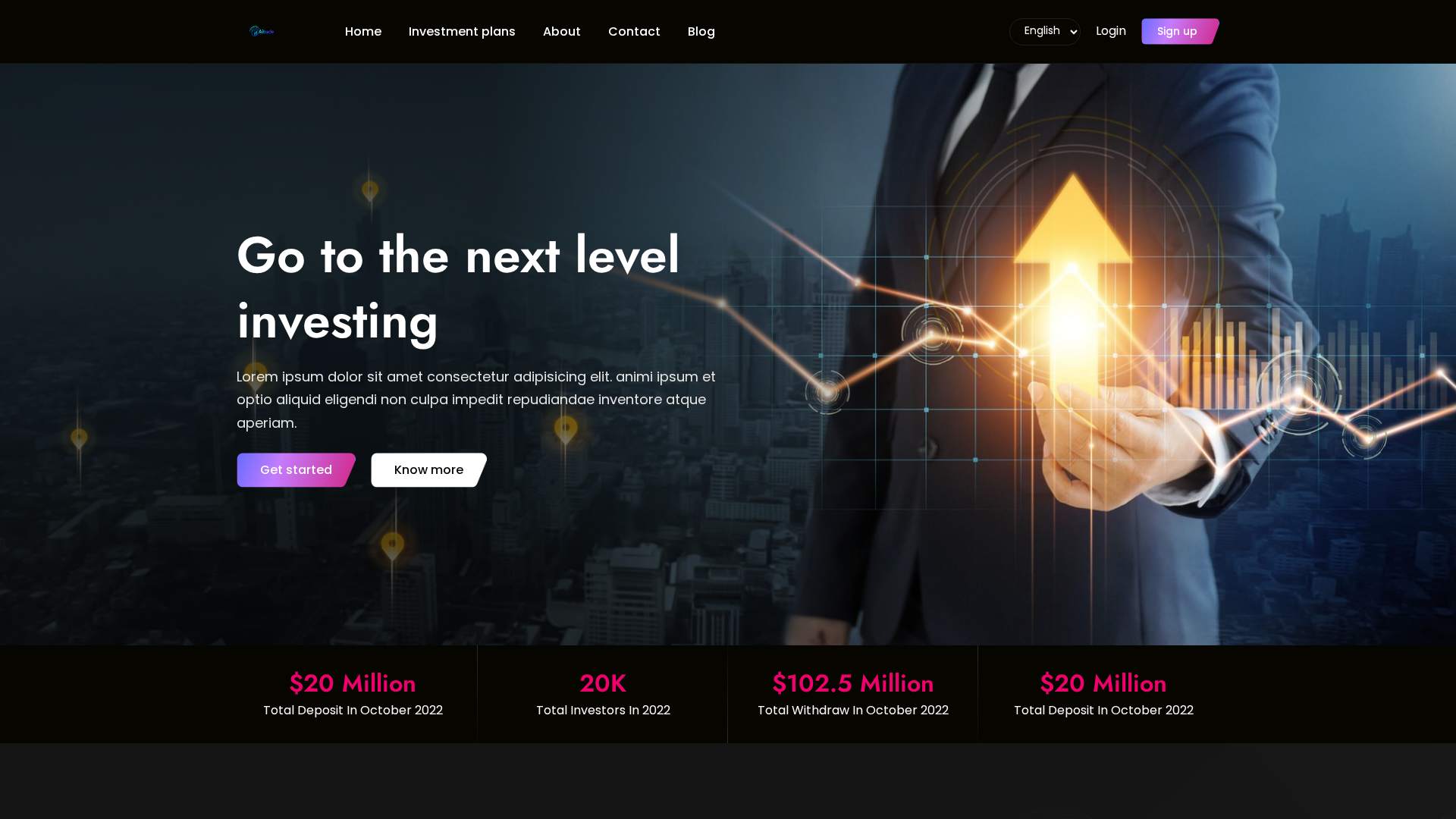 Screenshot of aitrade.fit