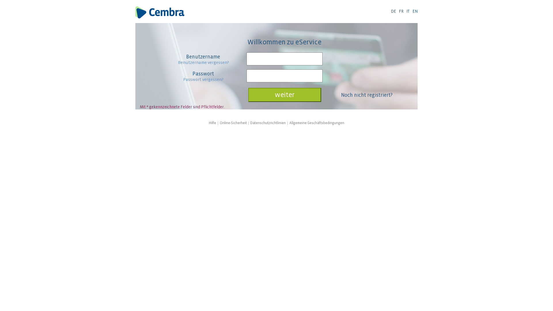 Screenshot of dokument-cembra.com