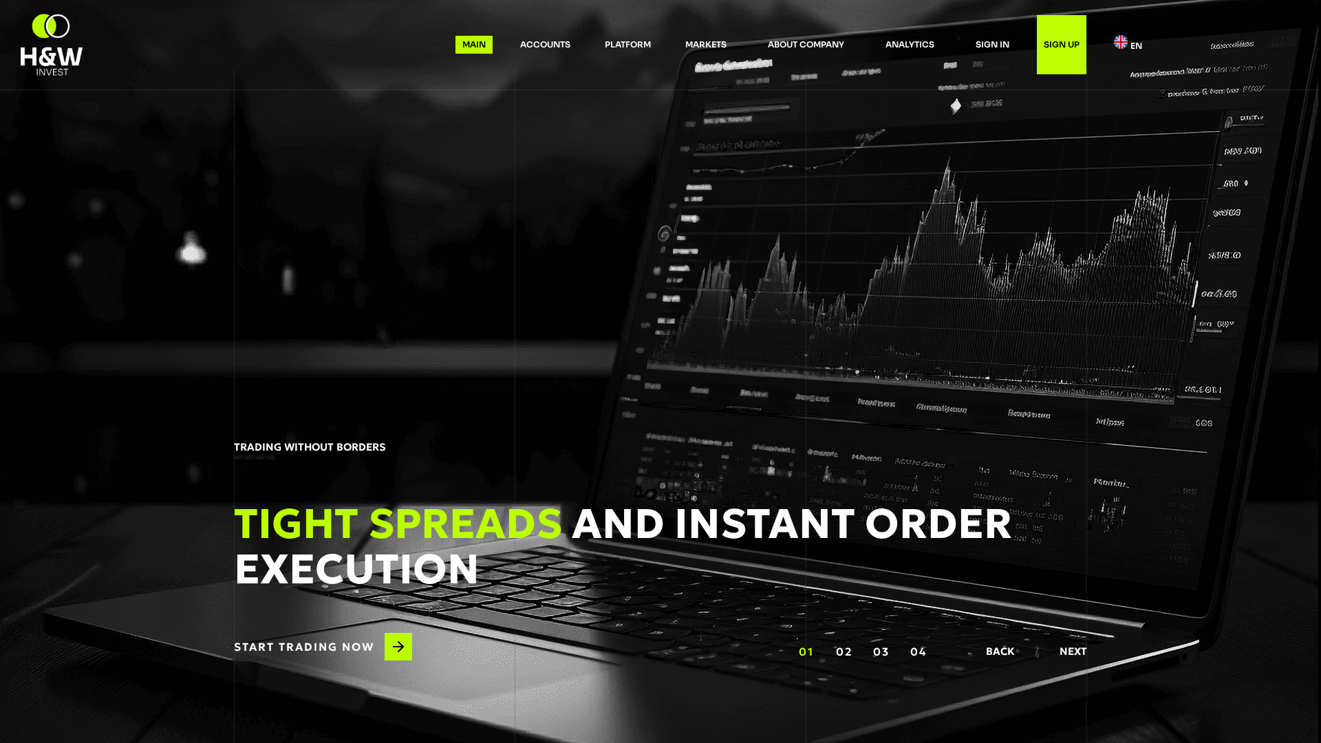 Screenshot of hwinvest.cc