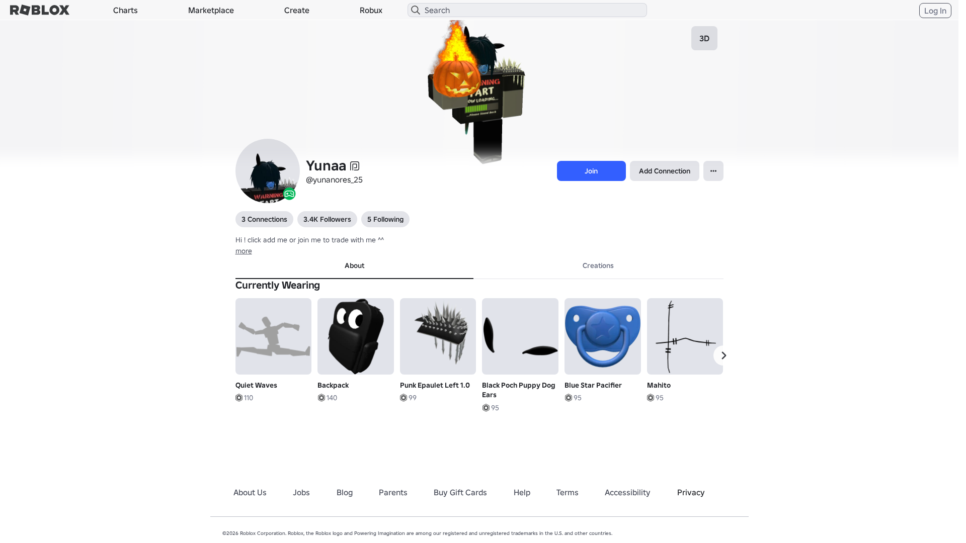 Screenshot of roblox.com.am