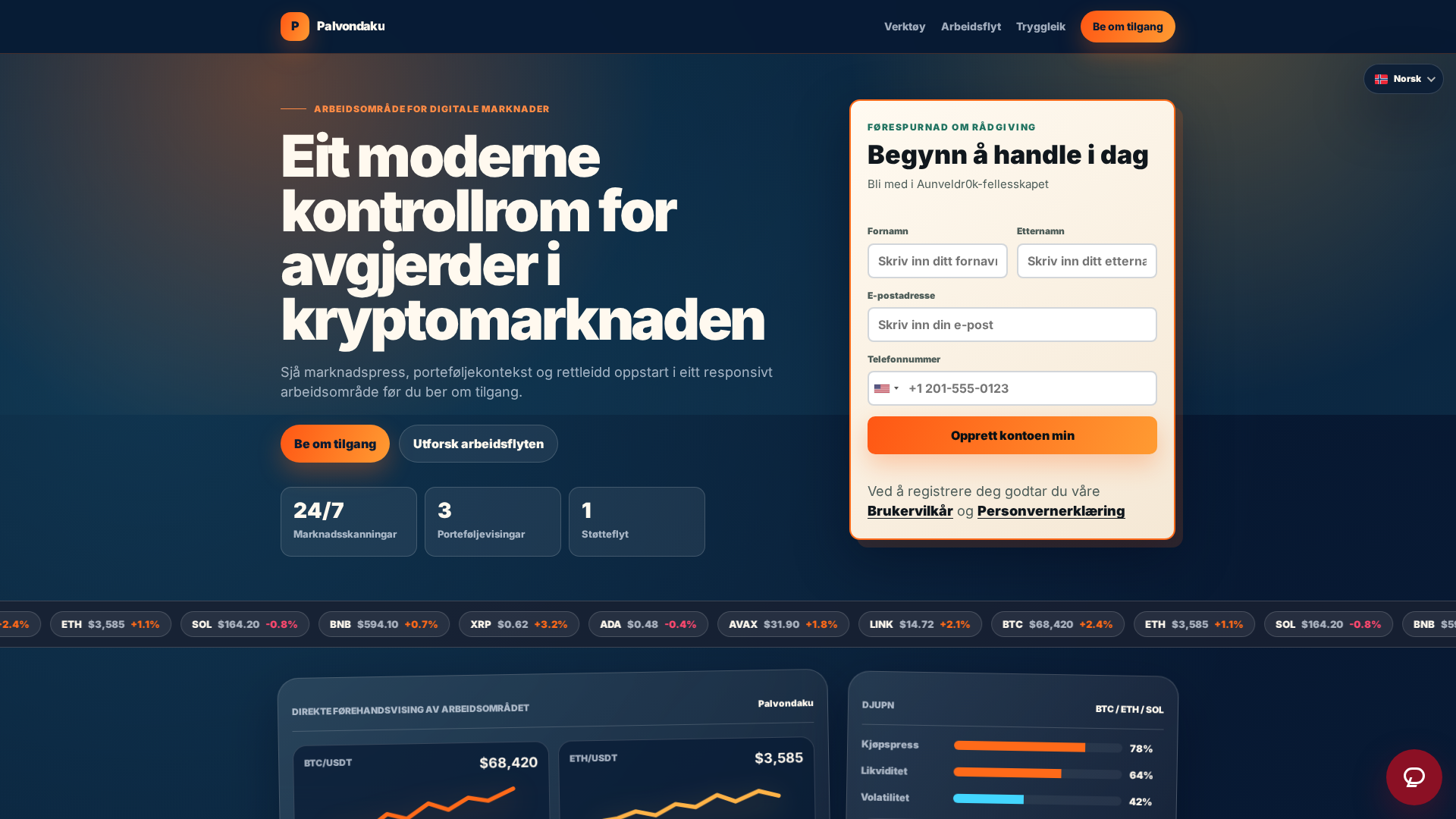 Screenshot of palvondaku-norway.com