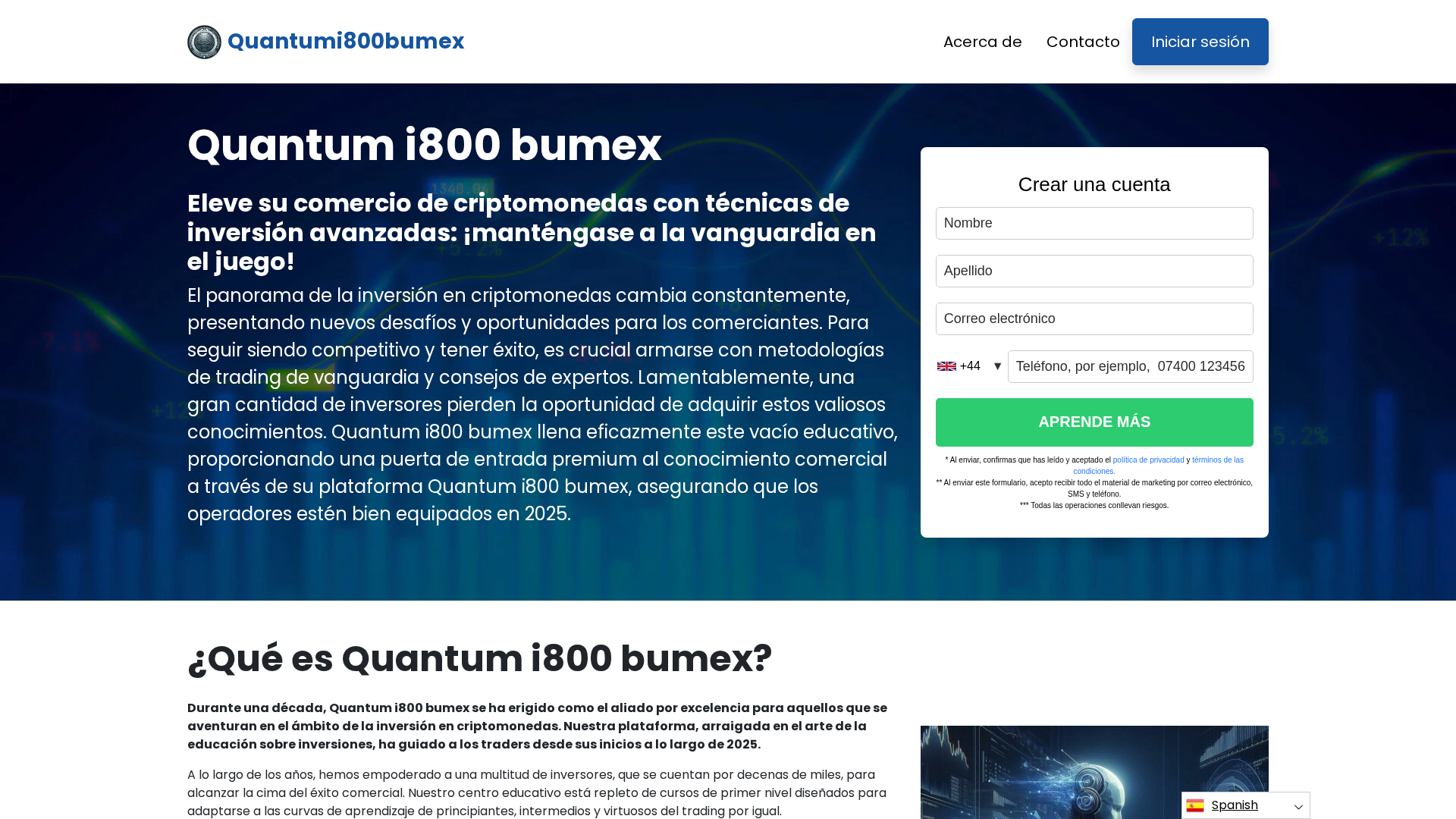 Screenshot of quantumhancock.net