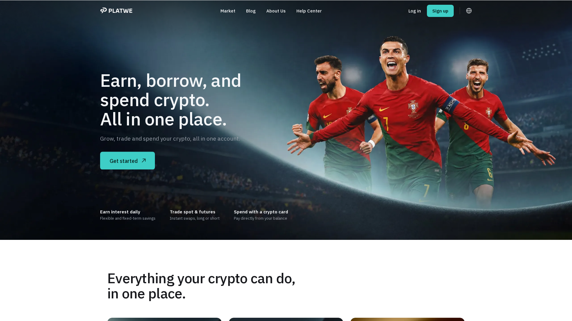Screenshot of platwe.com
