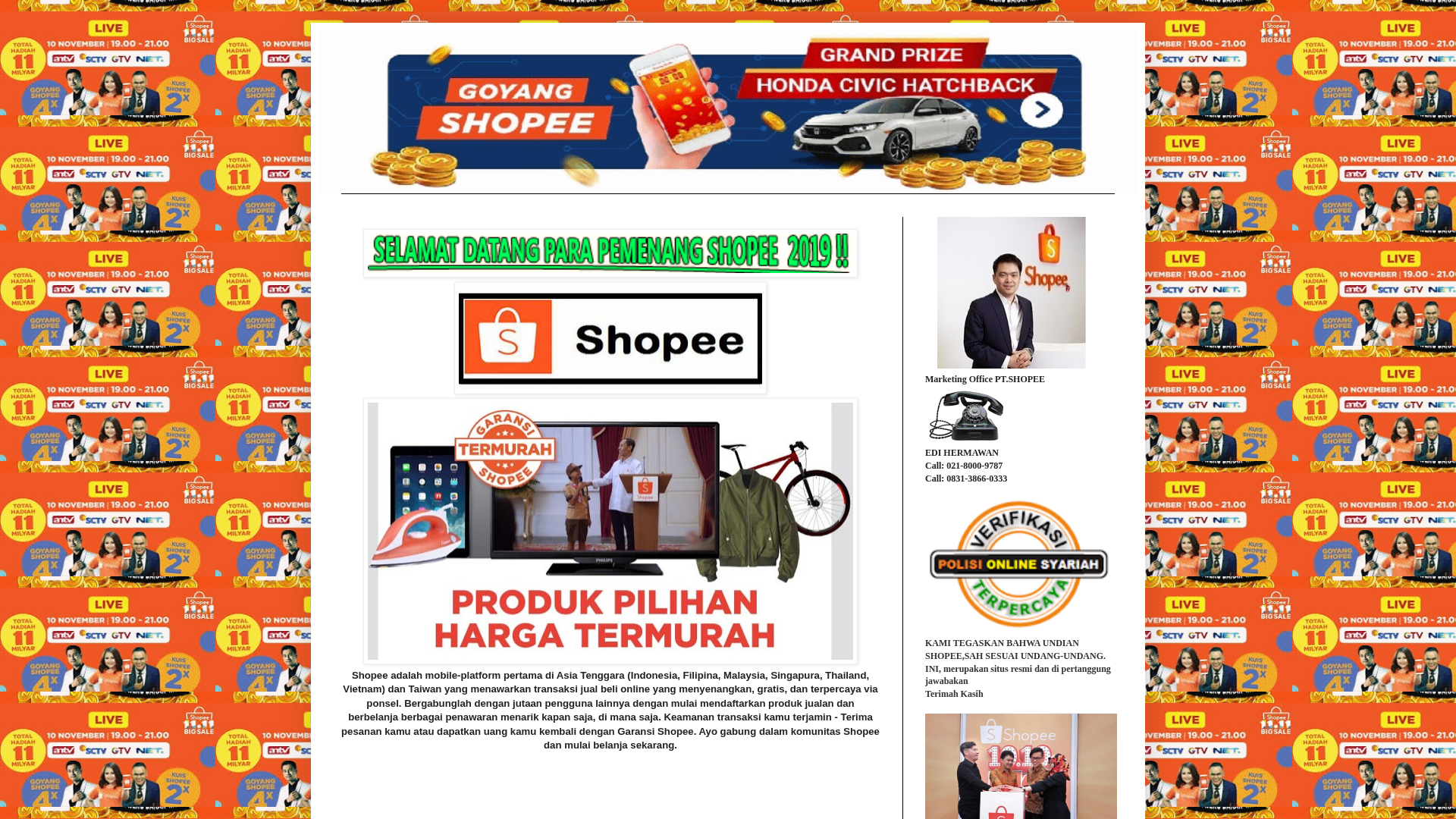 Screenshot of ptshopee033.blogspot.com