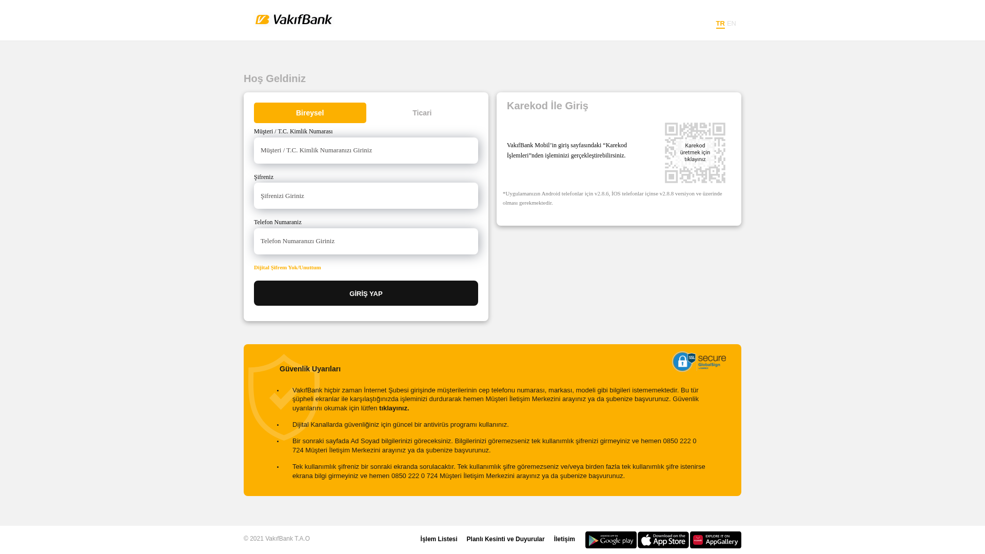 Screenshot of www.vkfsizlerle.duckdns.org