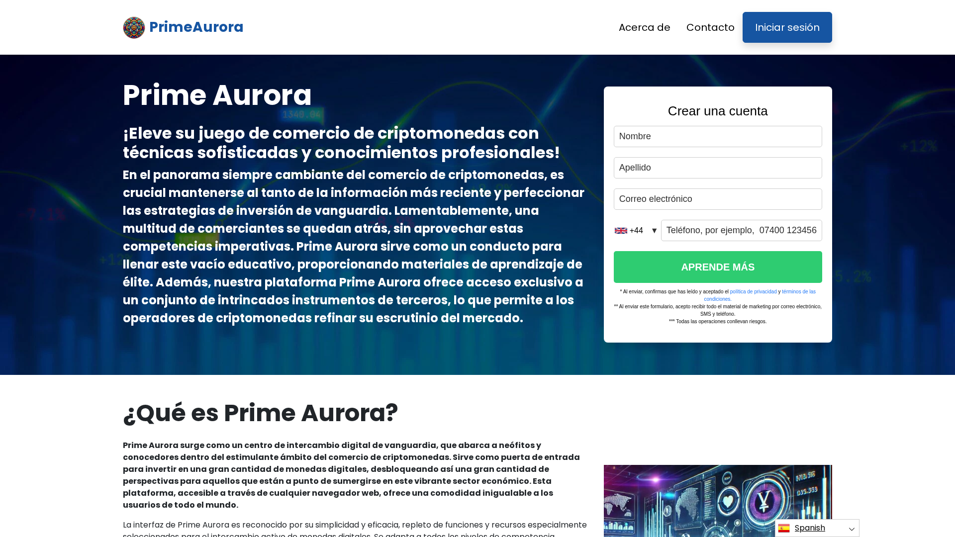 Screenshot of primebitprofit.io