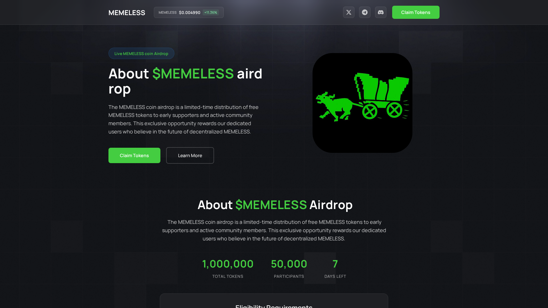 Screenshot of memeless.pages.dev
