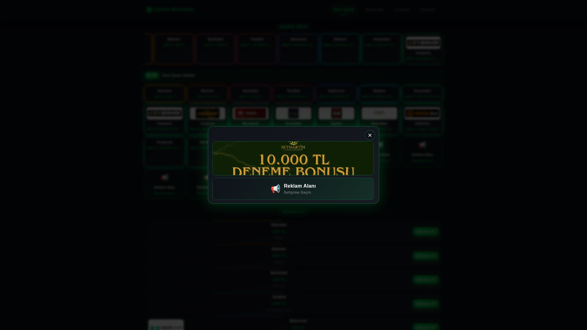 Screenshot of tr.denemebonusuverenx.vip