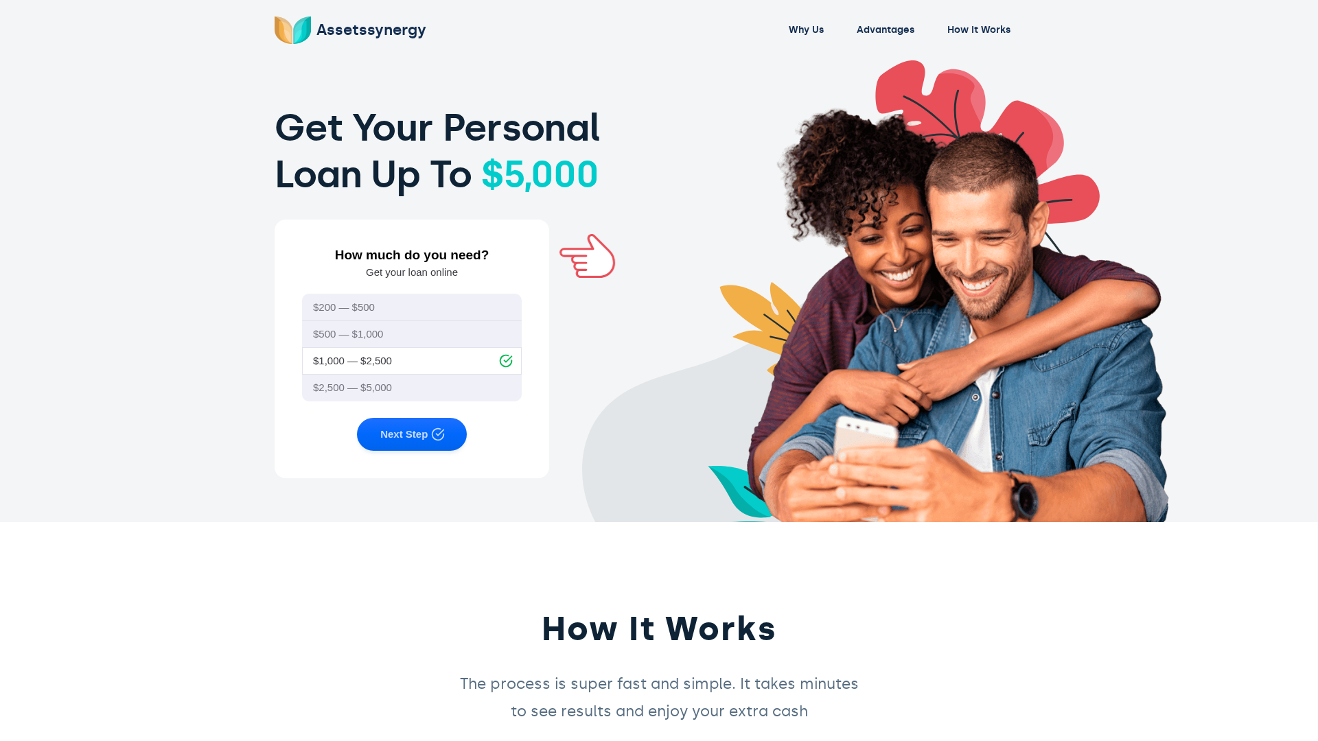 Screenshot of assetssynergy.com