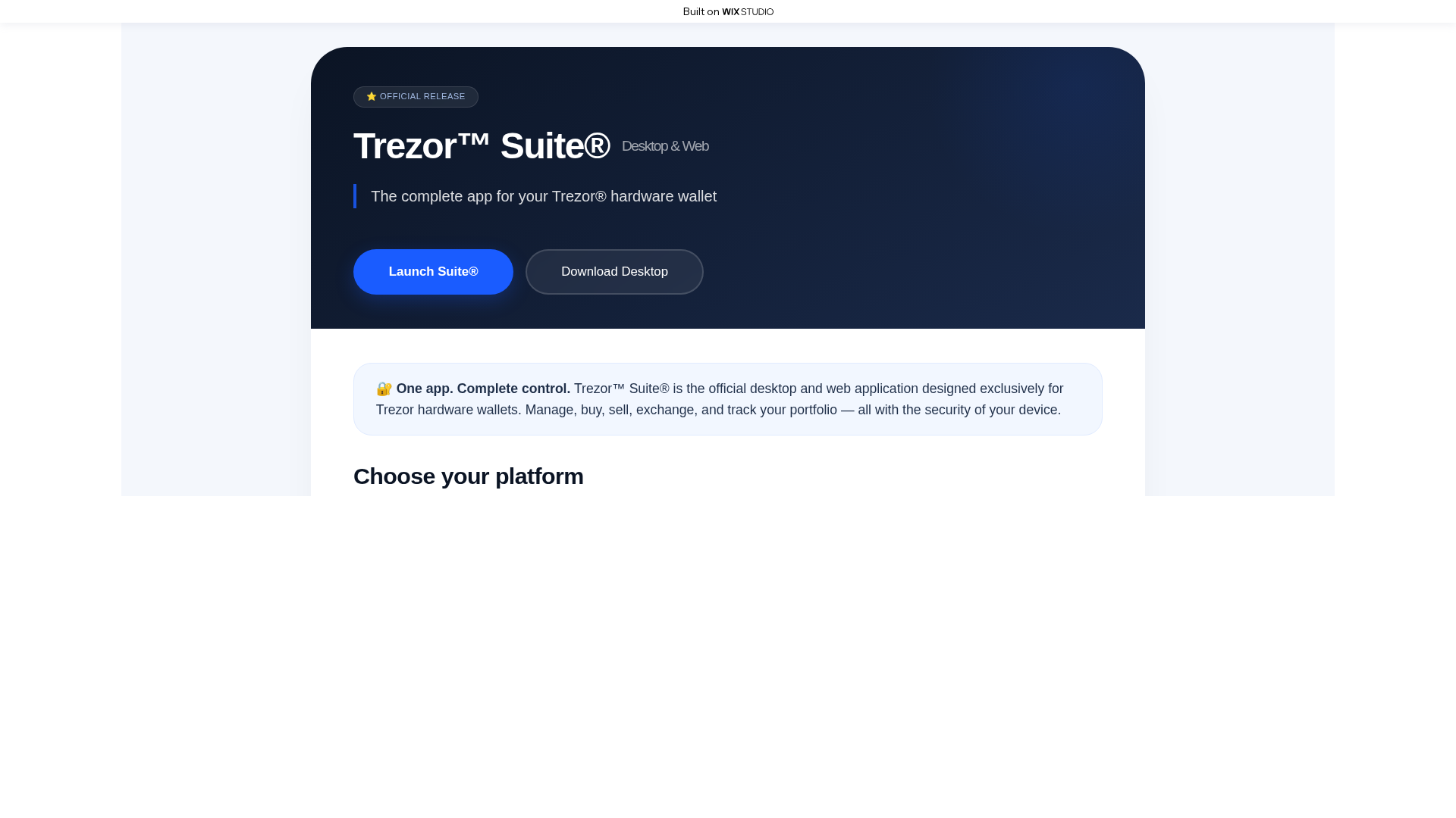 Screenshot of appssuite-trejzoz.wixstudio.com
