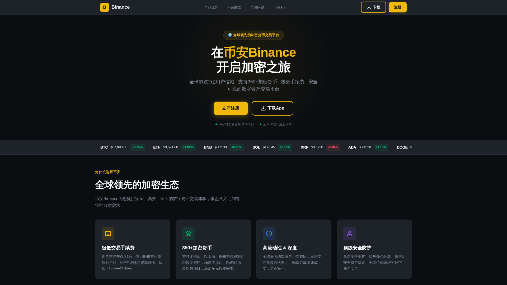 Screenshot of btc2-binance.com.cn