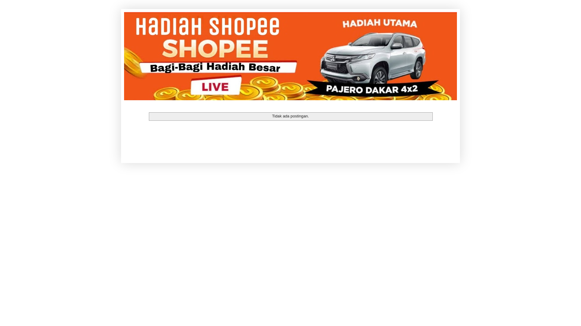 Screenshot of www.goyang-shopee77.blogspot.com