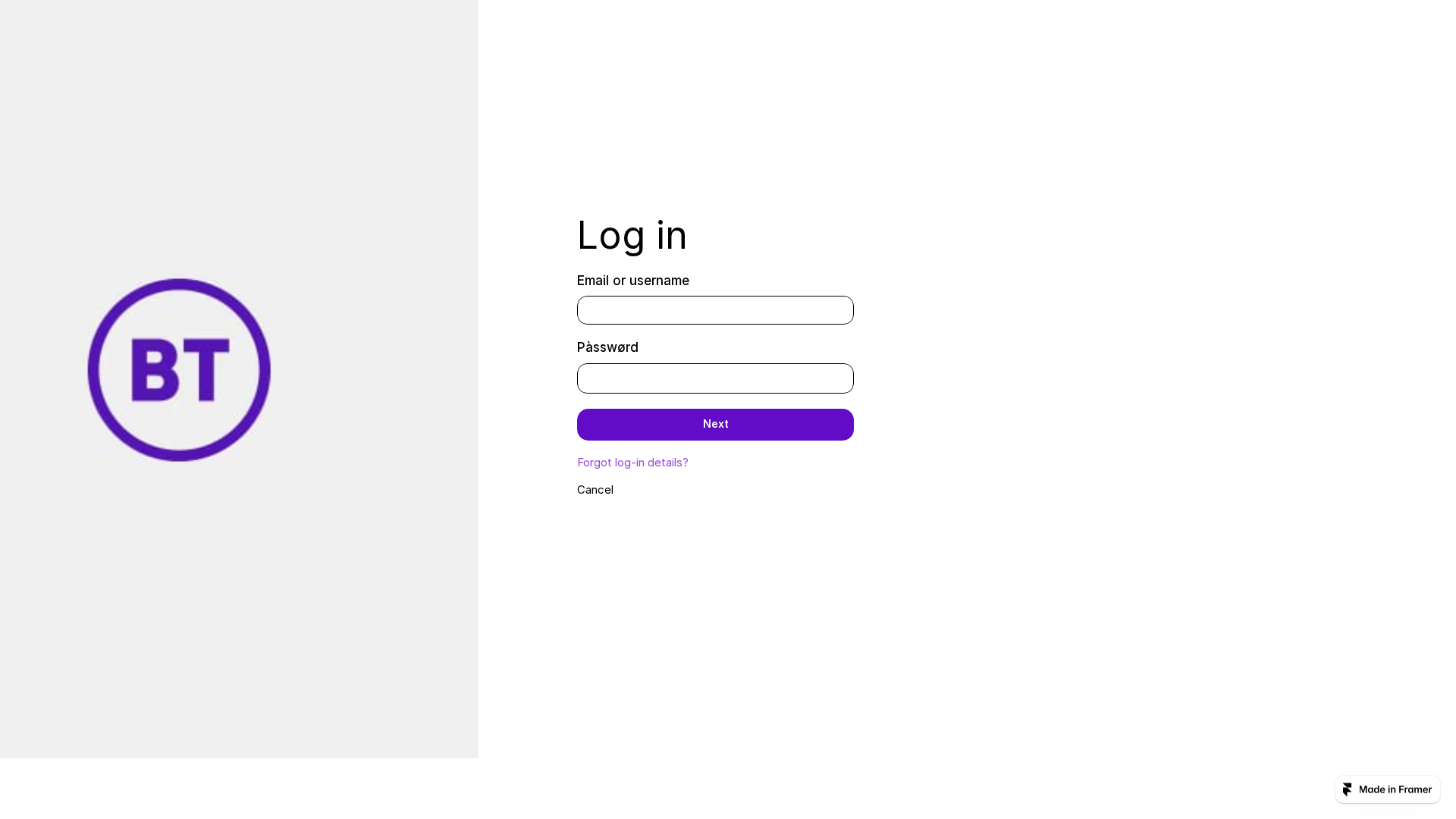 Screenshot of misty-line-583529.framer.app