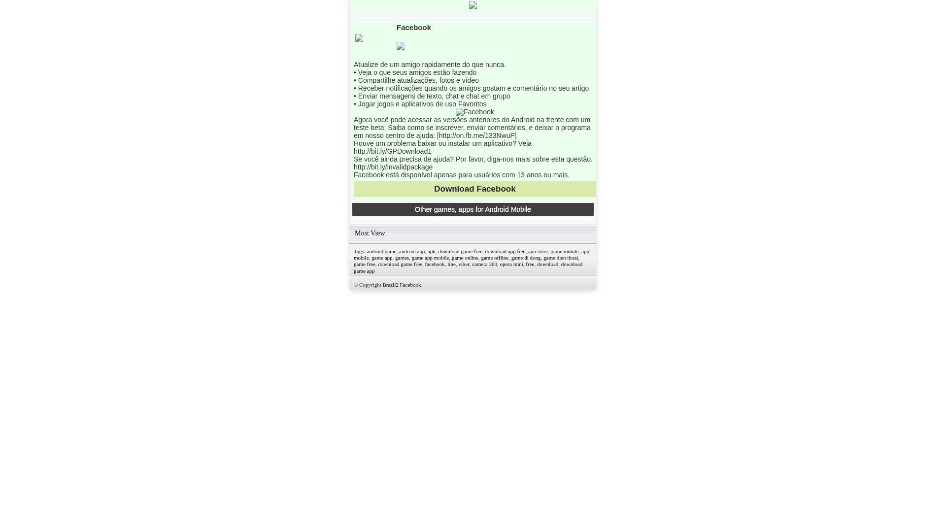 Screenshot of www.bra2-facebook.blogspot.com
