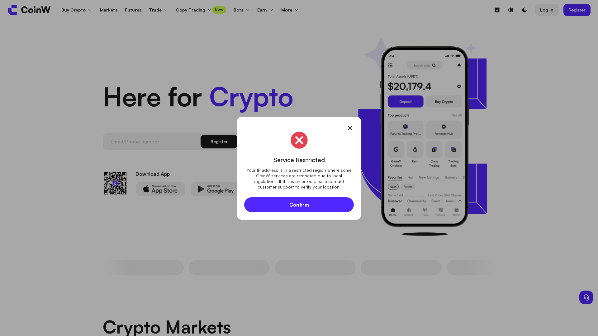 Screenshot of cryptoex.group